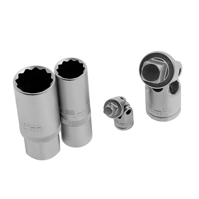 Набор инструментов, 1/2", 1/4", CrV 76 предметов Stels Набор инструментов, 1/2", 1/4", CrV 76 предметов Stels