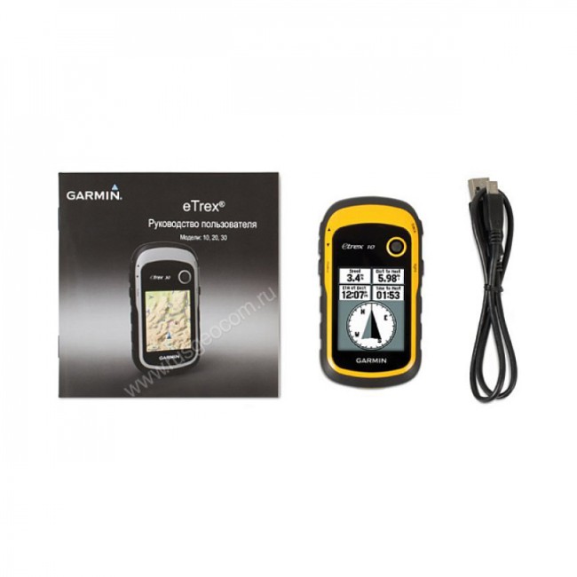 Туристический навигатор Garmin eTrex 10 Worldwide