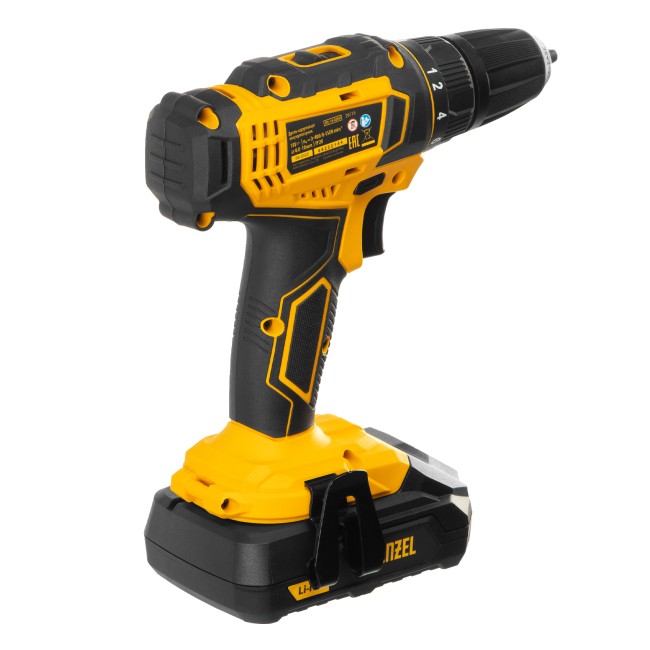 Дрель-шуруповерт аккумуляторная CDL-18-02BM Denzel