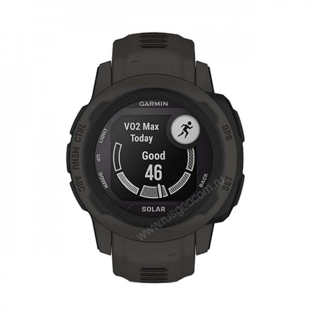 Часы Garmin Instinct 2s Solar черный
