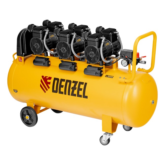 Компрессор безмасляный малошумный DLP-4500/150 Denzel