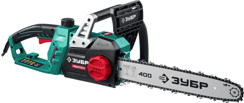 Электрическая цепная пила ПЦ-2240, шина 40 см ЗУБР Электрическая цепная пила ПЦ-2240, шина 40 см ЗУБР