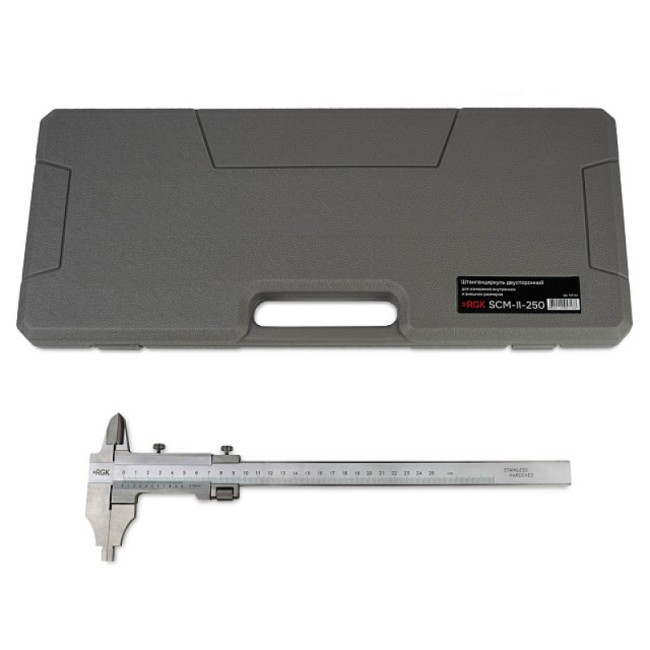 Штангенциркуль RGK SCM-II-250 с поверкой