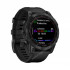 Часы Garmin Fenix 7 Solar серый с черным ремешком Часы Garmin Fenix 7 Solar серый с черным ремешком