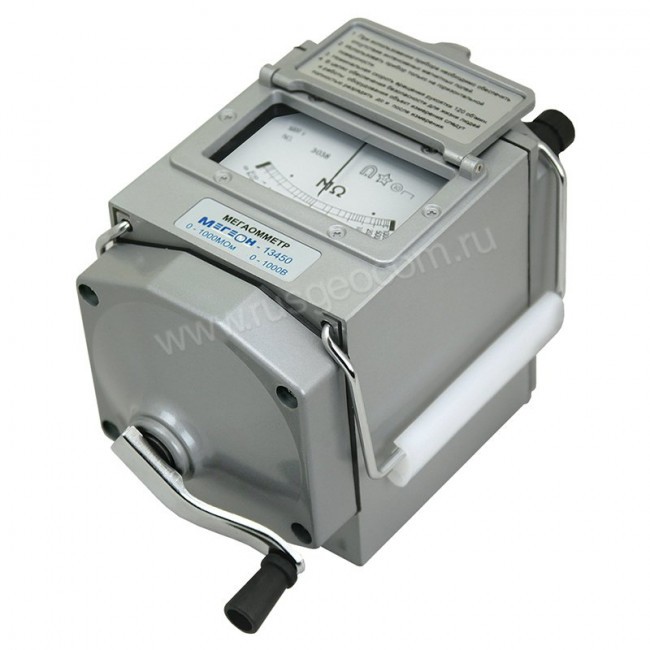 Мегаомметр МЕГЕОН 13450 Мегаомметр МЕГЕОН 13450