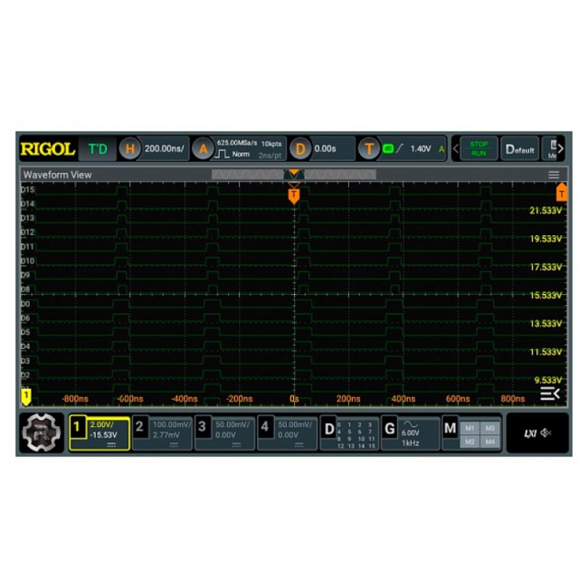 Цифровой осциллограф RIGOL DHO914S Цифровой осциллограф RIGOL DHO914S
