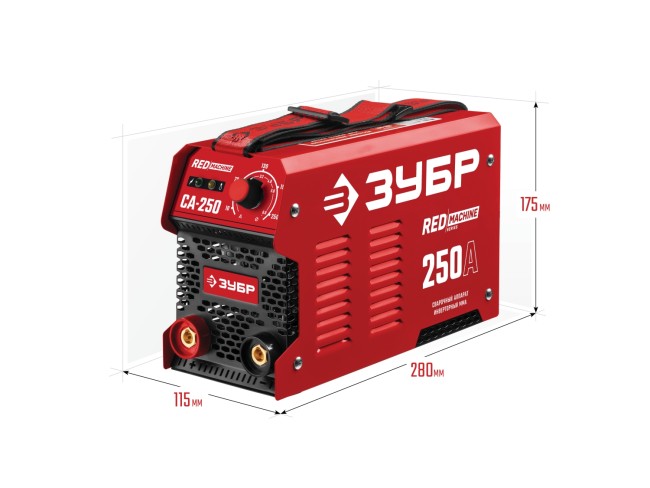 Сварочный аппарат инверторный СА-250 ЗУБР ММА Сварочный аппарат инверторный СА-250 ЗУБР ММА
