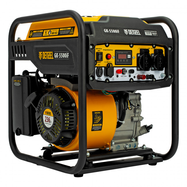 Генератор инверторный GK-5500iF 5,5 кВт DENZEL