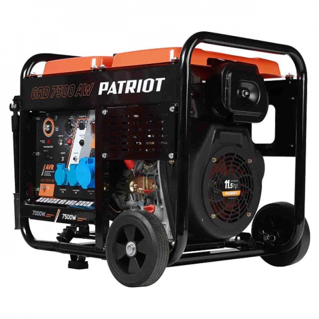 Дизельный генератор Patriot GRD 7500AW
