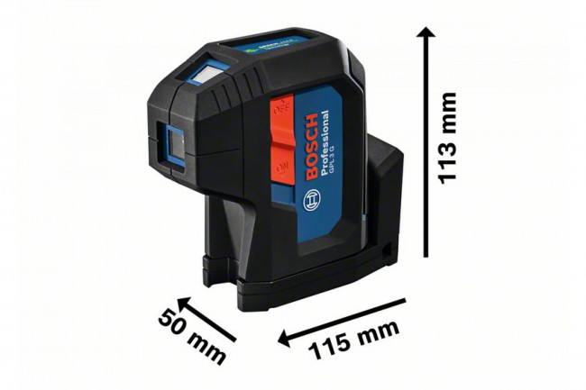 Лазерный уровень Bosch GPL 3 G Professional (0.601.066.N00) с зеленым лучом Лазерный уровень Bosch GPL 3 G Professional (0.601.066.N00) с зеленым лучом