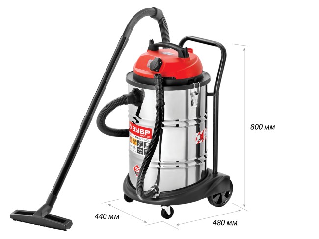 Строительный пылесос ПУ-60-1400 М4 ЗУБР
