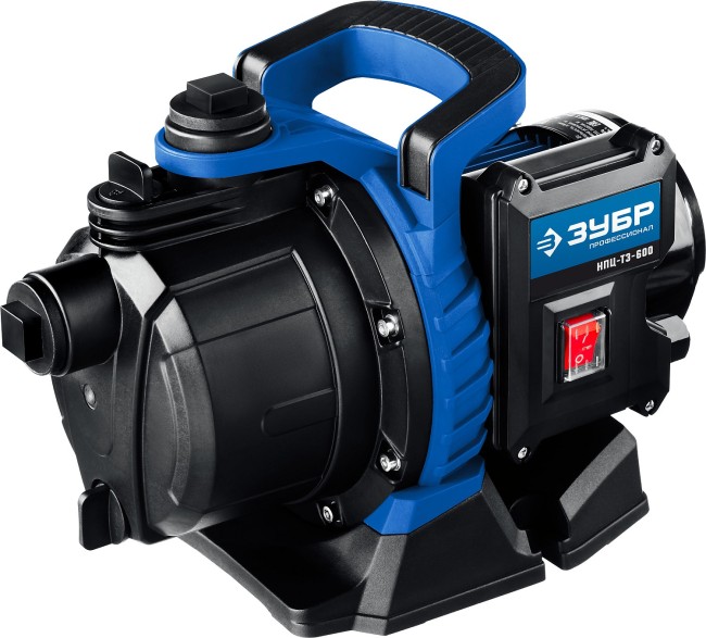 Насос поверхностный (садовый) Профессионал НПЦ-Т3-600 ЗУБР 600 Вт Насос поверхностный (садовый) Профессионал НПЦ-Т3-600 ЗУБР 600 Вт