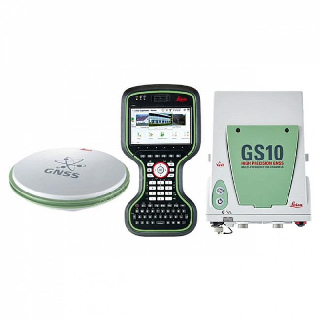 Комплект GNSS-приемника Leica GS10 GSM+Radio, Rover Комплект GNSS-приемника Leica GS10 GSM+Radio, Rover