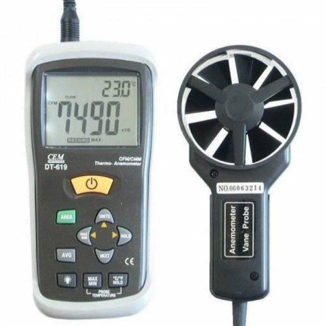 Анемометр CEM DT-619 Анемометр CEM DT-619