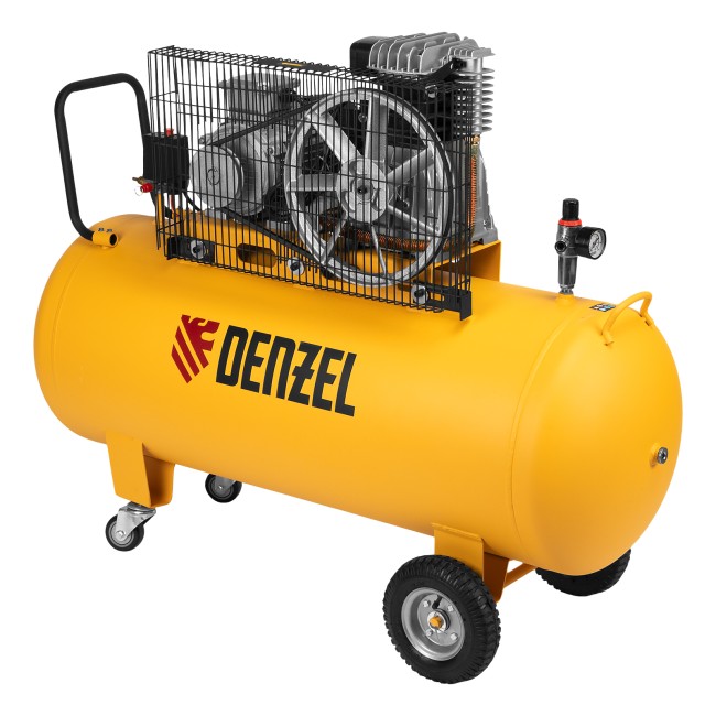 Компрессор воздушный ременной BCI3000-T/200 Denzel