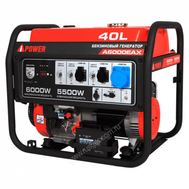 Бензиновый генератор A-iPower A6000EAX