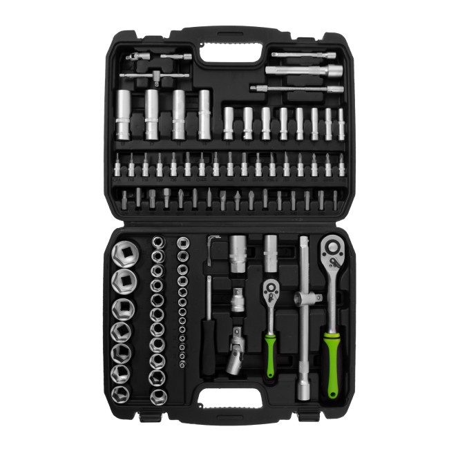 Набор инструмента 1/2", 1/4" 94 предмета Сибртех Набор инструмента 1/2", 1/4" 94 предмета Сибртех