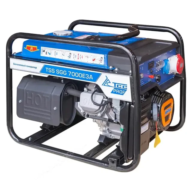 Бензиновый генератор TSS SGG 7000E3A + комплект ручек и колес TSS 023123 Бензиновый генератор TSS SGG 7000E3A + комплект ручек и колес TSS 023123