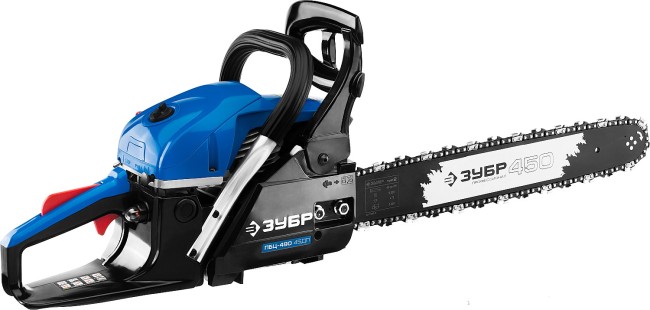 Бензопила ПБЦ-490 45ДП, шина 45 см ЗУБР Профессионал  Бензопила ПБЦ-490 45ДП, шина 45 см ЗУБР Профессионал