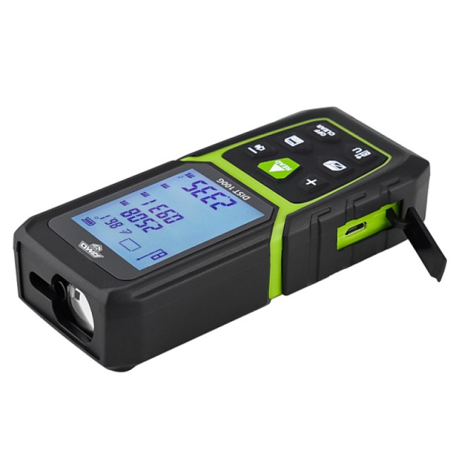 Лазерный дальномер AMO DIST 100G с калибровкой Лазерный дальномер AMO DIST 100G с калибровкой