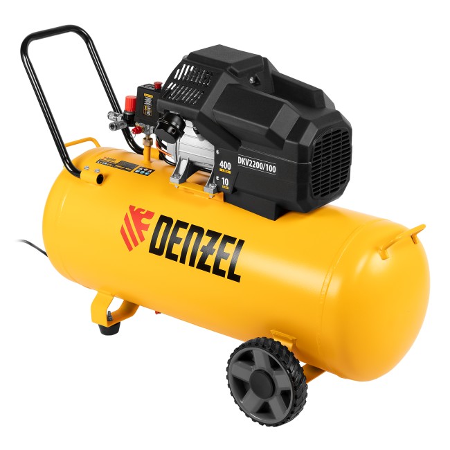 Компрессор воздушный коаксиальный DKV2200/100 Denzel