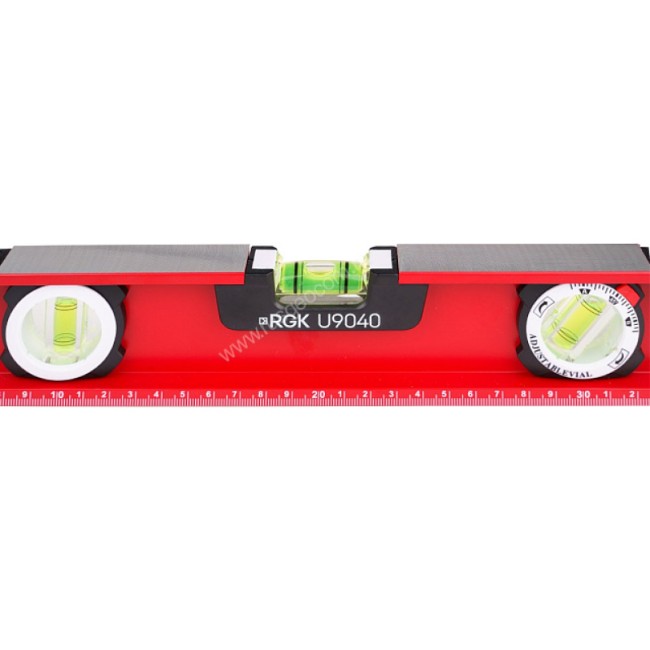 Пузырьковый уровень RGK U9040 с калибровкой