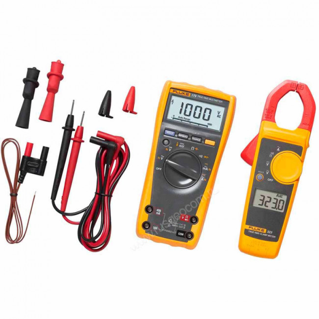 Комплект Fluke 179 IMSK - мультиметр Fluke 179 с токовыми клещами Fluke 323