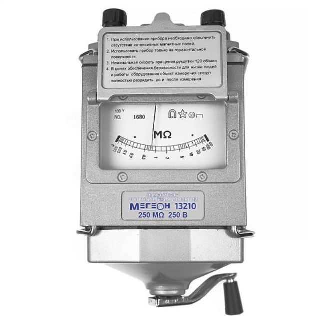 Измеритель сопротивления изоляции (мегаомметр) МЕГЕОН 13210