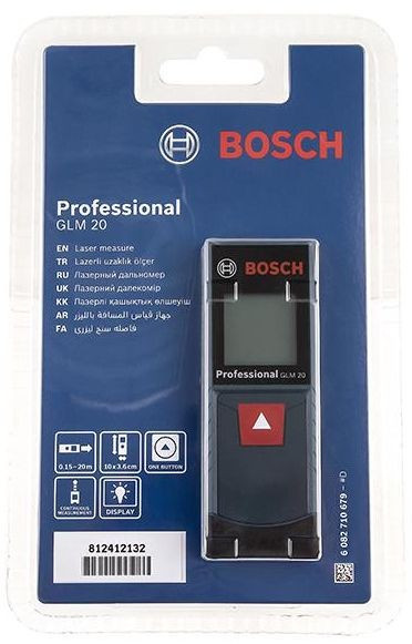 Лазерный дальномер Bosch GLM 20 Лазерный дальномер Bosch GLM 20