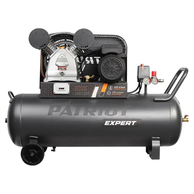 Компрессор поршневой ременной Patriot KRX 420 L100 Компрессор поршневой ременной Patriot KRX 420 L100