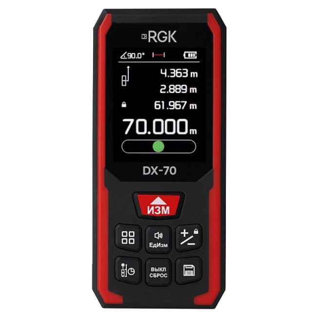 Лазерный дальномер RGK DX-70 Лазерный дальномер RGK DX-70