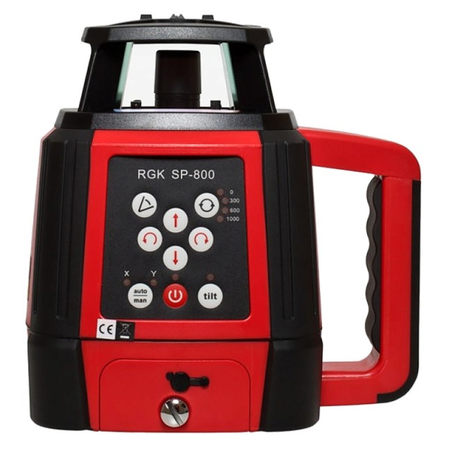 Комплект: ротационный нивелир RGK SP-800 + элевационный штатив RGK SH-170 Комплект: ротационный нивелир RGK SP-800 + элевационный штатив RGK SH-170