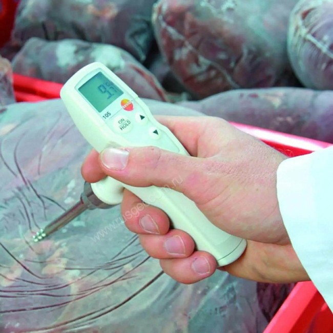 Комплект Testo 105 с зондом для замороженных продуктов с поверкой Комплект Testo 105 с зондом для замороженных продуктов с поверкой
