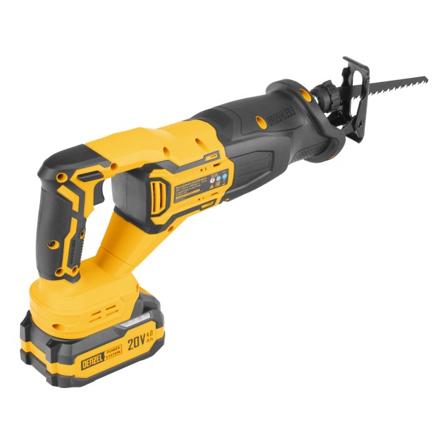 Пила сабельная аккумуляторная RS-250 Denzel Пила сабельная аккумуляторная RS-250 Denzel