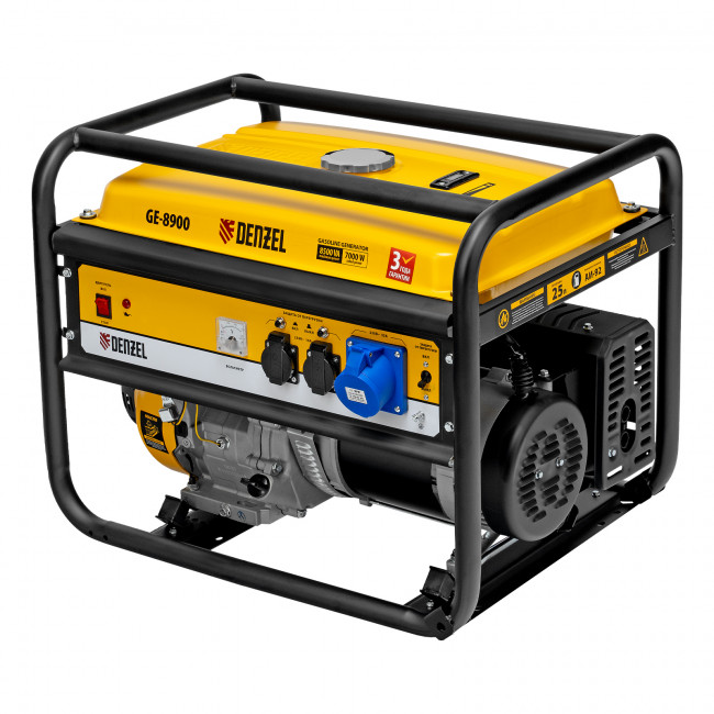 Генератор бензиновый GE 8900, 8.5 кВт Denzel Генератор бензиновый GE 8900, 8.5 кВт Denzel