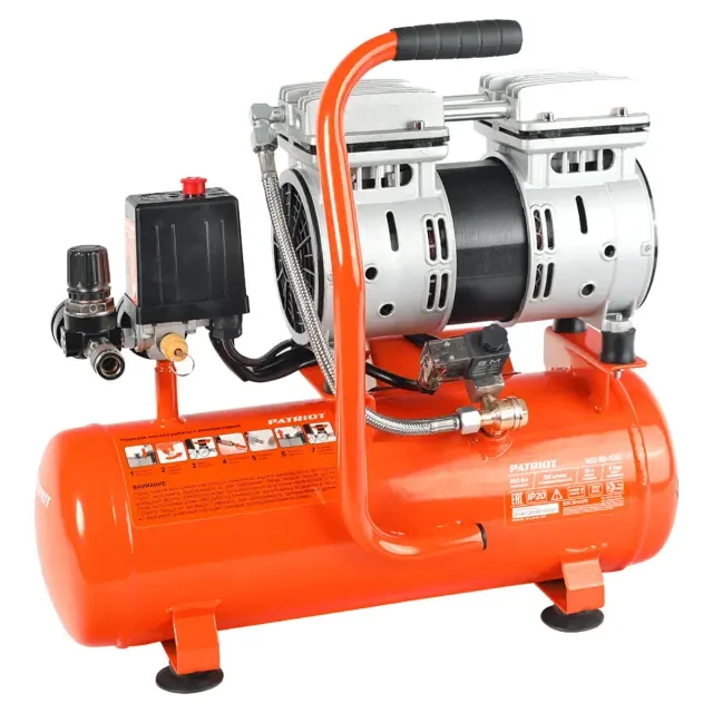 Компрессор поршневой безмасляный Patriot WO 10-120 Компрессор поршневой безмасляный Patriot WO 10-120