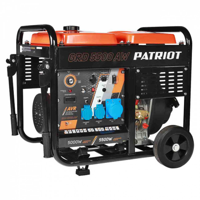 Дизельный генератор Patriot GRD 5500AW Дизельный генератор Patriot GRD 5500AW