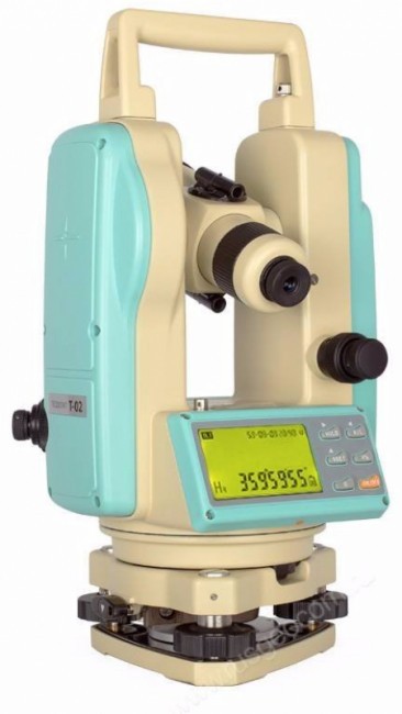 Комплект теодолит RGK T-20 (оптический отвес) штатив рейка - 3 в 1