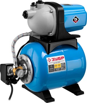 Насосная станция автоматическая НАС-М3-800 ЗУБР 800 Вт, бак 20 л Насосная станция автоматическая НАС-М3-800 ЗУБР 800 Вт, бак 20 л