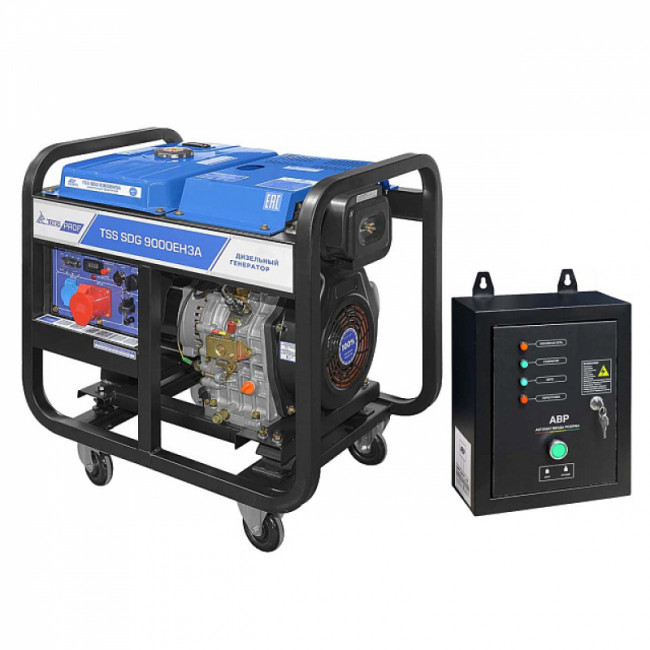 Дизельный генератор TSS SDG 9000EH3A с АВР-С