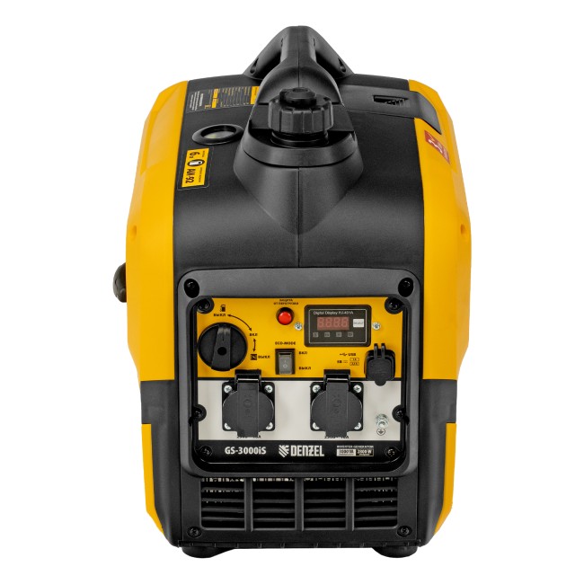 Генератор инверторный GS-3000iS Denzel 3,0 кВт Генератор инверторный GS-3000iS Denzel 3,0 кВт
