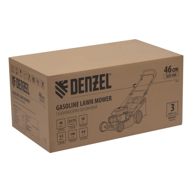 Газонокосилка бензиновая GLD-460 Denzel Газонокосилка бензиновая GLD-460 Denzel