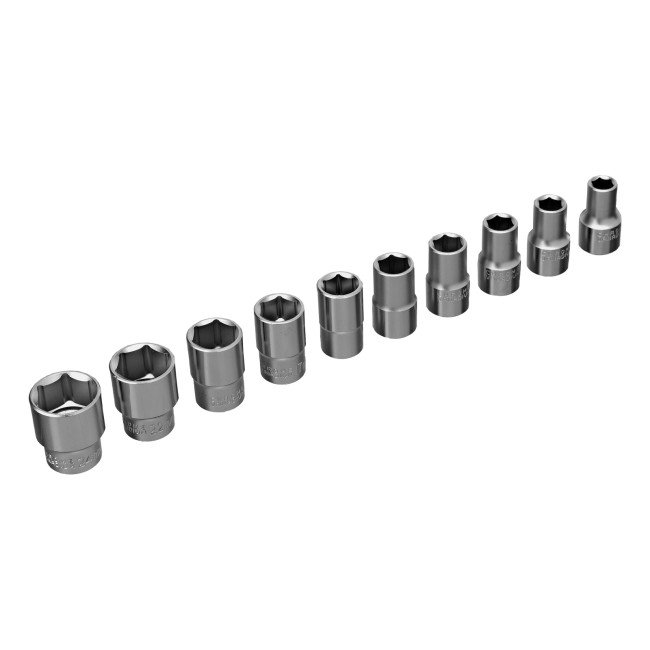 Набор торцевых головок, 1/2" 12 предметов Matrix Набор торцевых головок, 1/2" 12 предметов Matrix