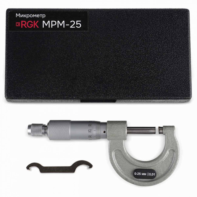Микрометр RGK MPM-25 Микрометр RGK MPM-25