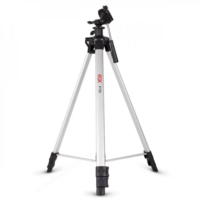 Комплект: лазерный уровень RGK ML-31G + штатив RGK F170, кронштейн RGK K-5, рулетка RGK RM3