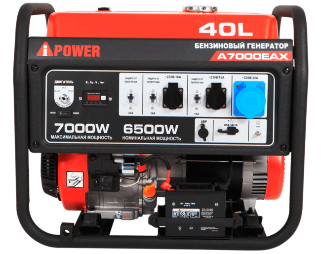 Бензиновый генератор A-iPower A7000EAX