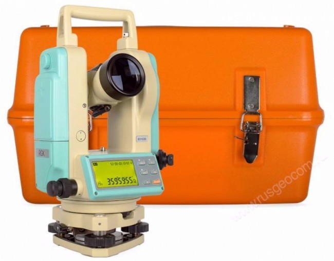 Электронный теодолит RGK T-02 (лазерный отвес)
