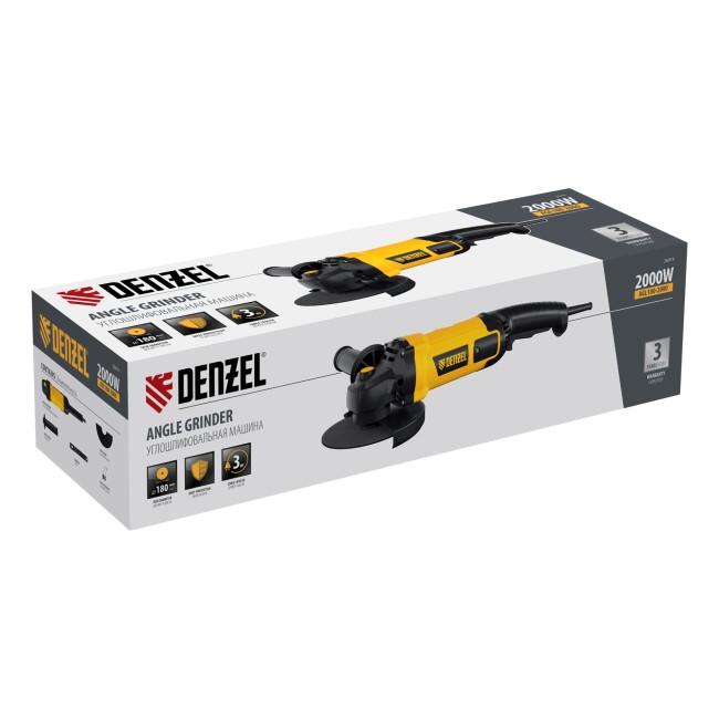 Углошлифовальная машина AGL180-2000 Denzel