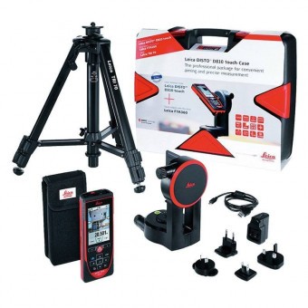Комплект Leica DISTO D810 touch со штативом и адаптером Комплект Leica DISTO D810 touch со штативом и адаптером