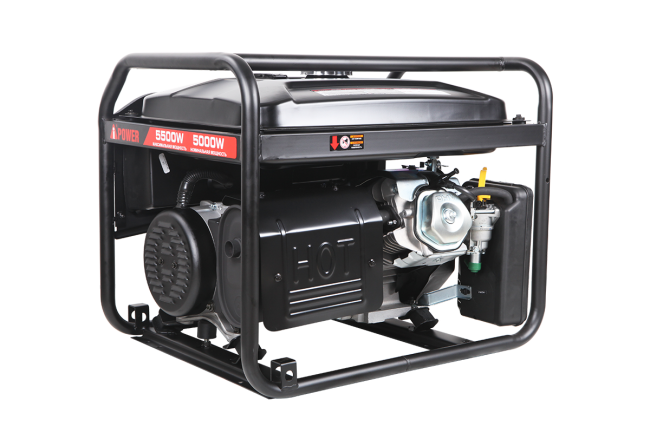 Бензиновый генератор A-iPower Lite AP5500E + блок автозапуска A-iPower 400 В, 25 А